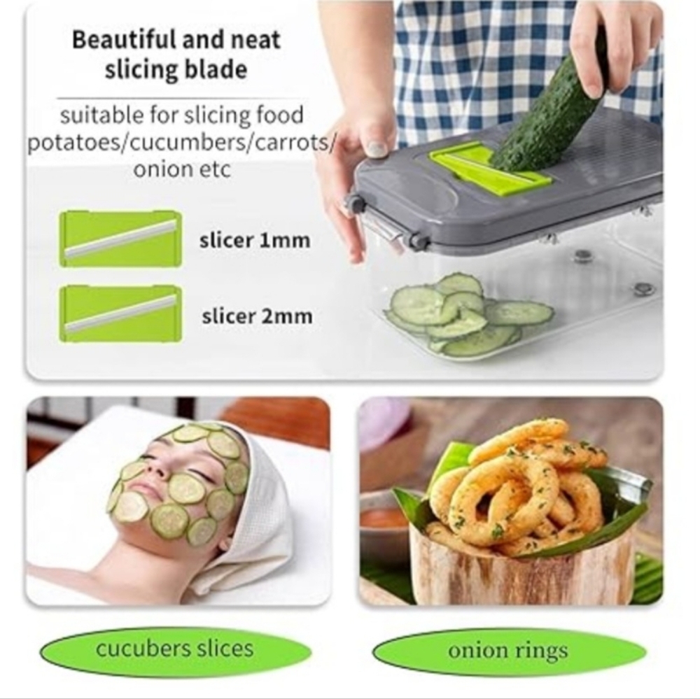 New! Vegetable Cutter With Box - Picture 6 of 7